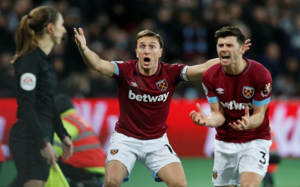Image for West Ham United: Fans react to interview footage of Mark Noble