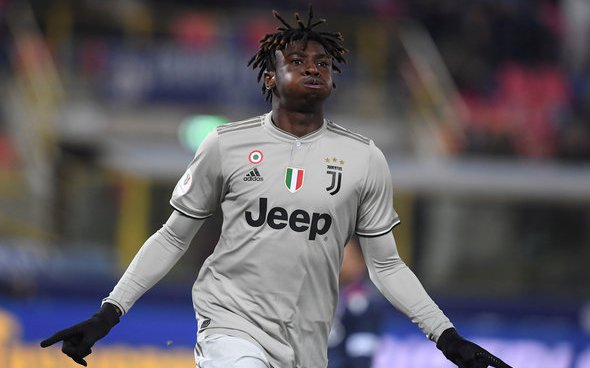 Image for Newcastle in pursuit of Moise Kean