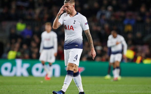 Image for Spurs set to re-open talks with Alderweireld