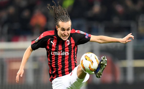 Image for Newcastle set to bid for AC Milan ace Laxalt