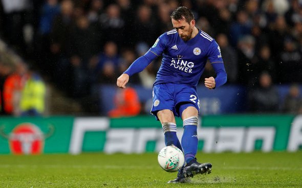 Image for Leicester City: Fans have been enjoying this Christian Fuchs workout footage