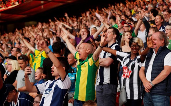 Image for West Brom: Fans share some appreciation for their home kit from the 2018/19 season