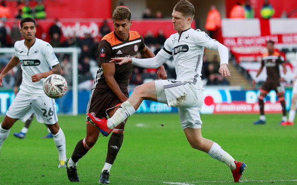 Image for Swansea City: These fans wish George Byers a ‘speedy recovery’