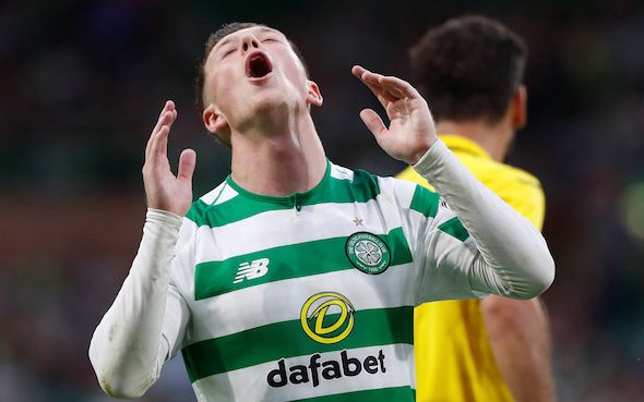 Image for Celtic: Callum McGregor slammed for error leading to Shakhtar Donetsk goal