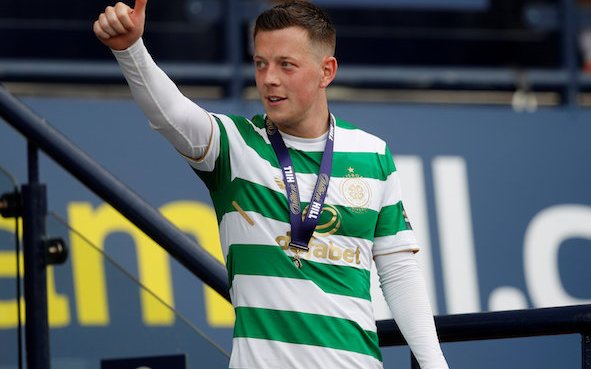 Image for Celtic: Fans erupt as Callum McGregor signs new contract
