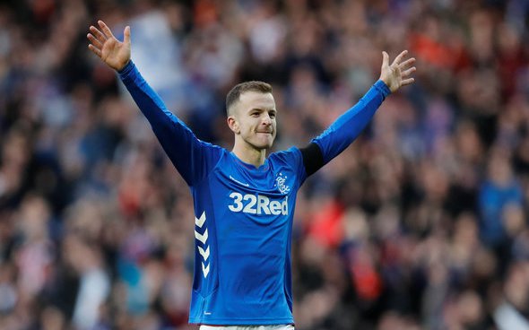 Image for Andy Halliday in awe of improvements made at Rangers this season under Gerrard