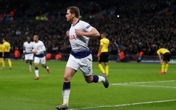 Image for Murphy drools over Vertonghen impact v Arsenal
