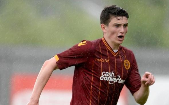 Image for Rangers and Celtic eye up Motherwell ace Hastie