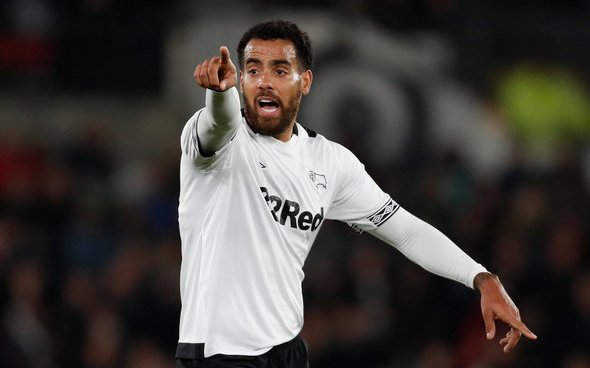 Image for Derby County: Tom Huddlestone has reportedly rejected Rams contract extension