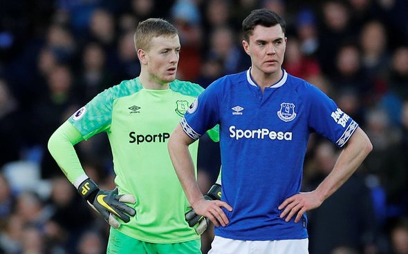 Image for Everton: Danny Murphy slams Frank Lampard for his decision to keep playing Michael Keane