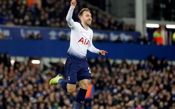 Image for Tottenham ready to give Eriksen huge pay rise