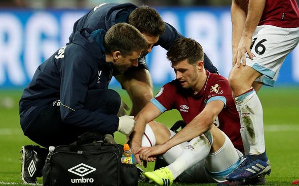Image for West Ham United: Ben Dinnery reports Aaron Cresswell has ‘hamstring issue’
