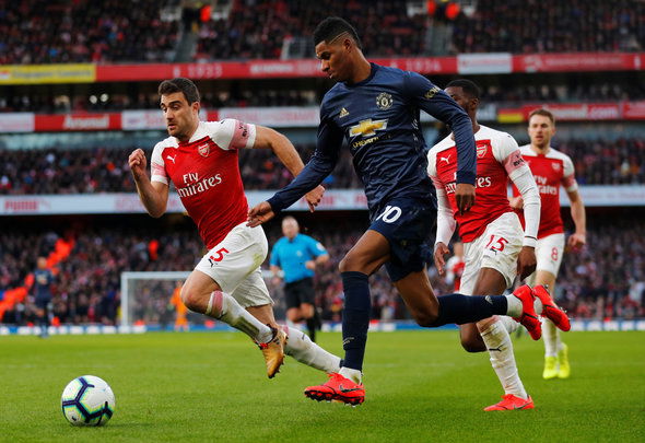 Manchester United Fans In Awe Of Rashford V Arsenal