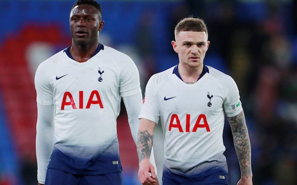Image for Tottenham run rule over Trippier as doubt v Bournemouth