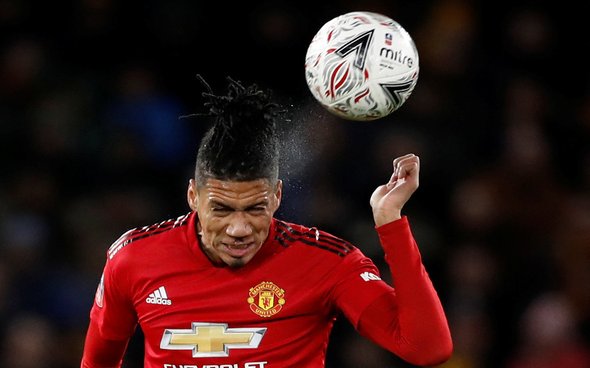 Image for Manchester United: Red Devils to meet Roma over permanent move for Chris Smalling