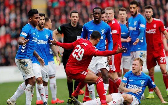 Image for Some Rangers fans blown away by Kamara v Aberdeen