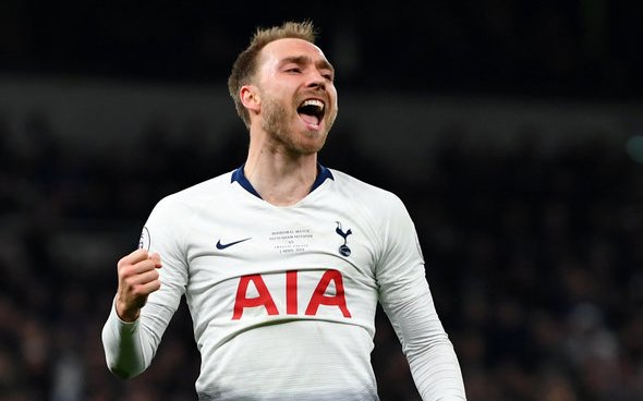 Image for Tottenham Hotspur: Twitter footage of Christian Eriksen leaves many fans excited