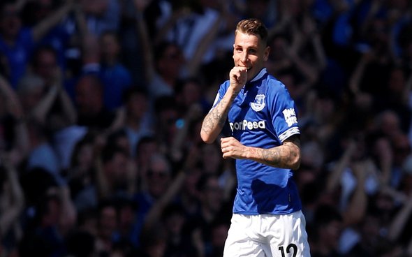 Image for Everton: Fans have been reacting to a tweet that was recently posted by Toffees left-back Lucas Digne