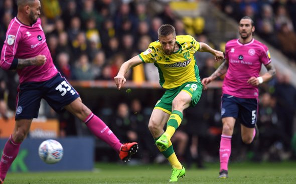 Image for Some Norwich fans drool over Stiepermann v Sheffield Wednesday
