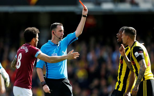 Image for Noble: Nobody wants to see Holebas red card