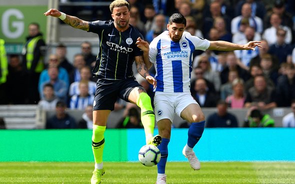 Image for Kyle Walker gets ripped to shreds by Man City fans
