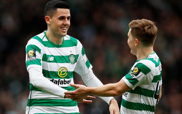Image for Celtic fans react to Rogic v Hearts