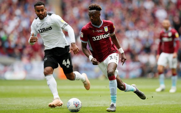 Image for Cascarino: Re-signing Abraham is key for Aston Villa