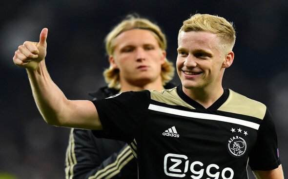 Image for Tottenham Hotspur: Fans react to report on club’s late attempt to sign Donny van de Beek