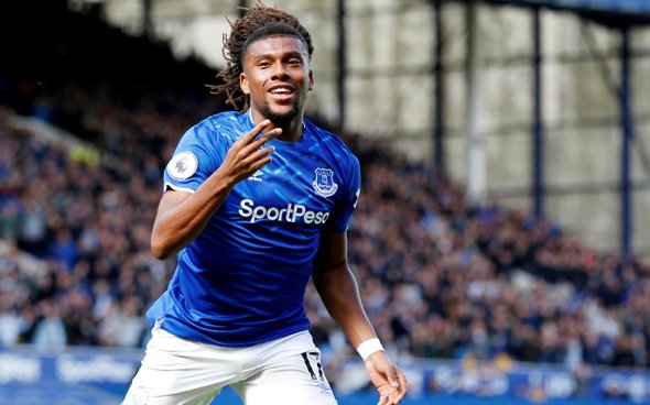 Image for Everton: Supporters rave over Alex Iwobi