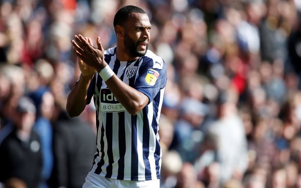 Image for West Brom: Fans flock to club tweet featuring an image of Matt Phillips and his baby