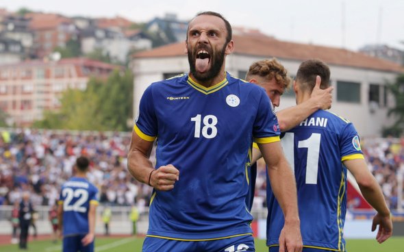 Image for Leicester City: Club send scouts to watch Vedat Muriqi