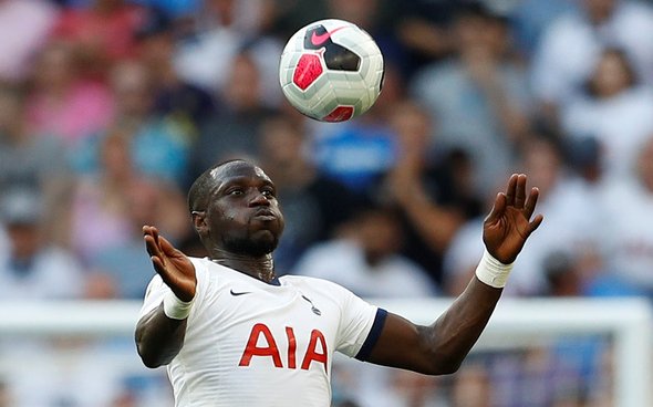 Image for Tottenham fans slam Sissoko in first-half v Palace