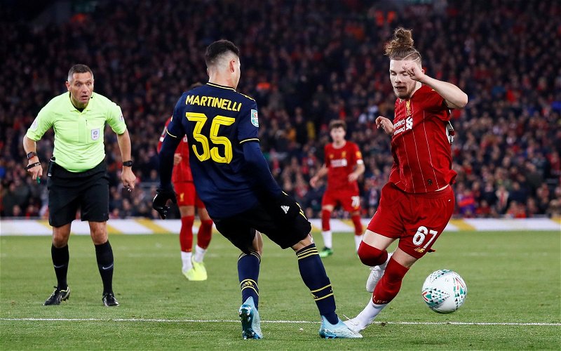 Image for Liverpool: These fans are loving Harvey Elliott after cup footage despite thrashing