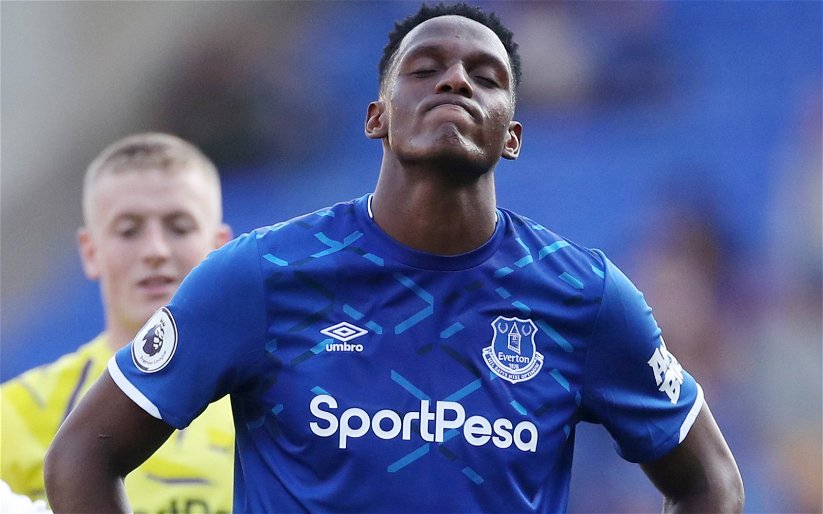 Image for Everton: Yerry Mina suffers injury ‘setback’ claims medical expert