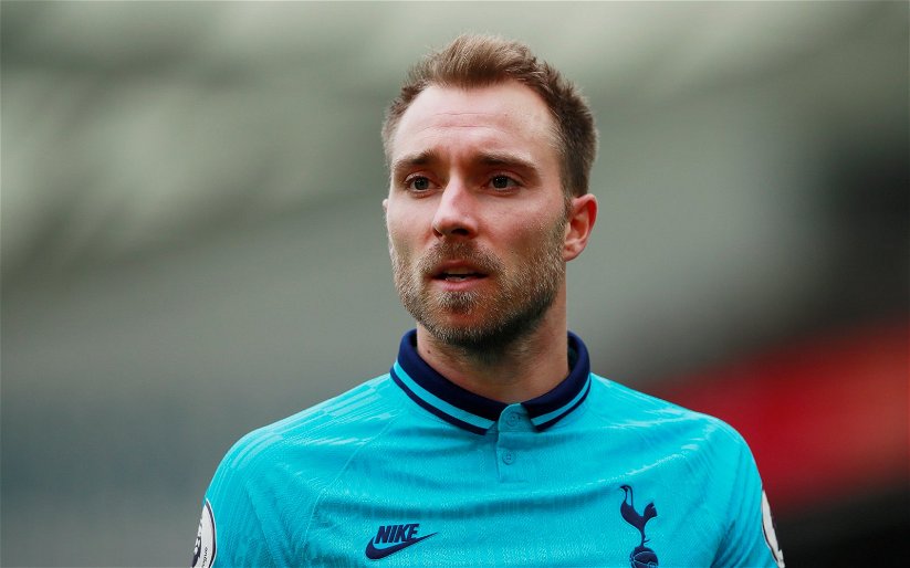 Image for Tottenham fans react to reports Real Madrid want Christian Eriksen in January