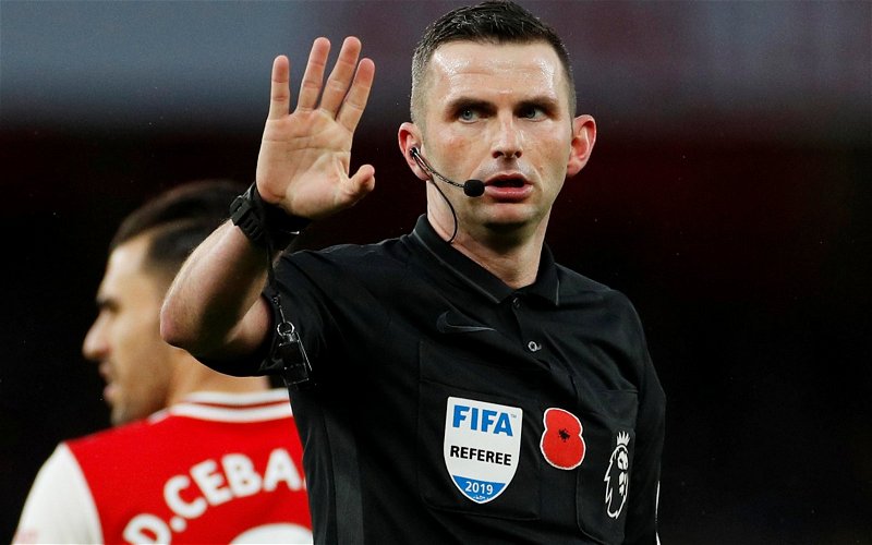 Image for Liverpool: Fans delighted with Michael Oliver appointment
