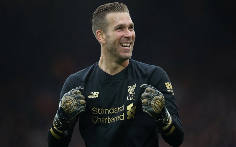 Image for Liverpool: Fans react to reports Klopp is happy with Adrian