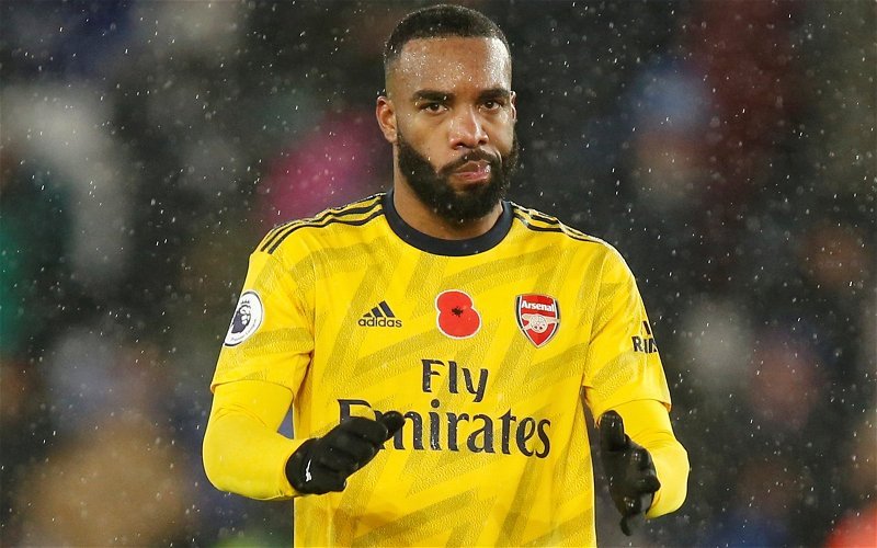 Image for Arsenal: Julien Laurens rubbishes reports linking Lacazette with a move to Spain