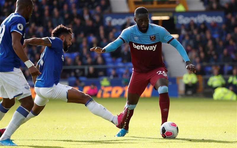 Image for West Ham United: Club insider reveals that the club are looking to sell Arthur Masuaku