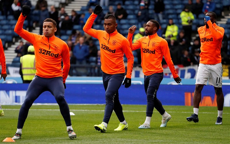 Image for Rangers: Jermain Defoe’s presence could be a large contributor to Alfredo Morelos’ success