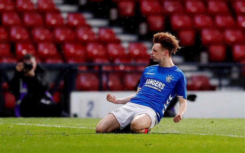 Image for Rangers: Nathan Young-Coombes impresses these fans in cup competition