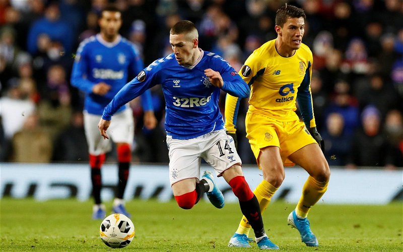 Image for Rangers: These fans can’t believe how poor Ryan Kent was in the Scottish League Cup Final