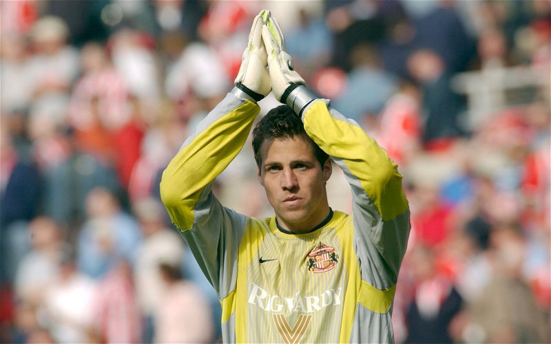 Image for Sunderland: Thomas Sorensen reminisces with fans over Newcastle triumph