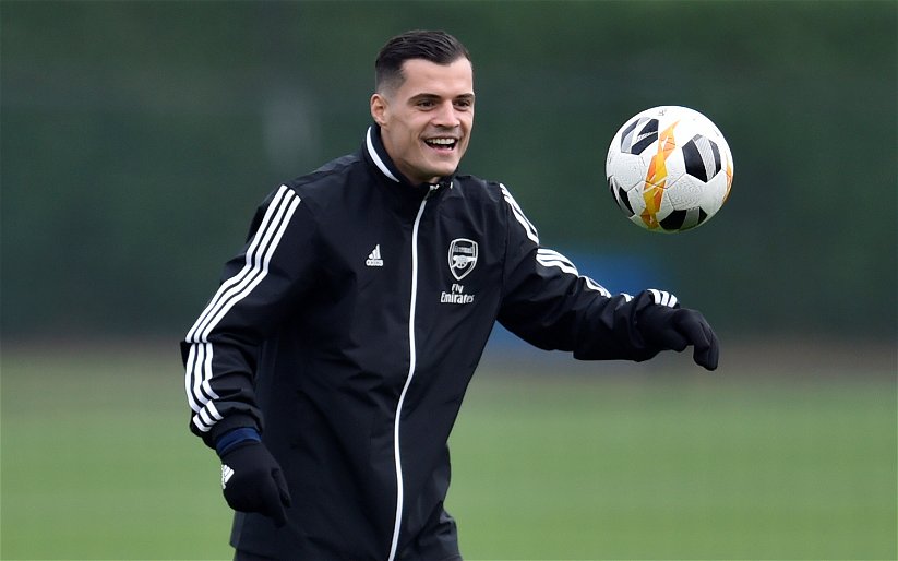 Image for Arsenal: James McNicholas claims Granit Xhaka has new midfield role higher up the pitch