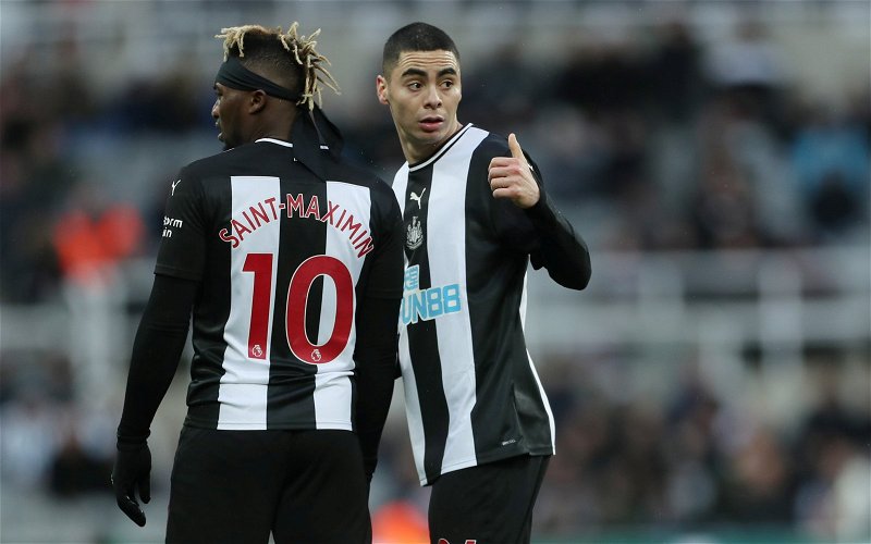 Image for Newcastle: Fans respond to Saint-Maximin post