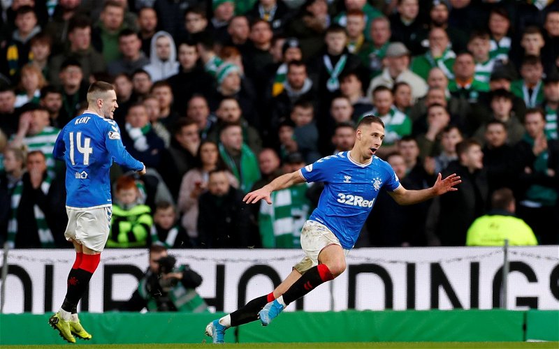 Image for Rangers: Andy Halliday praises Ryan Kent for taking ‘his game to a new level’
