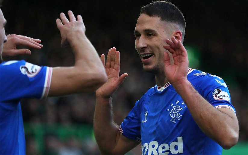 Image for Rangers: These fans were impressed with Katic’s dominance against St. Mirren