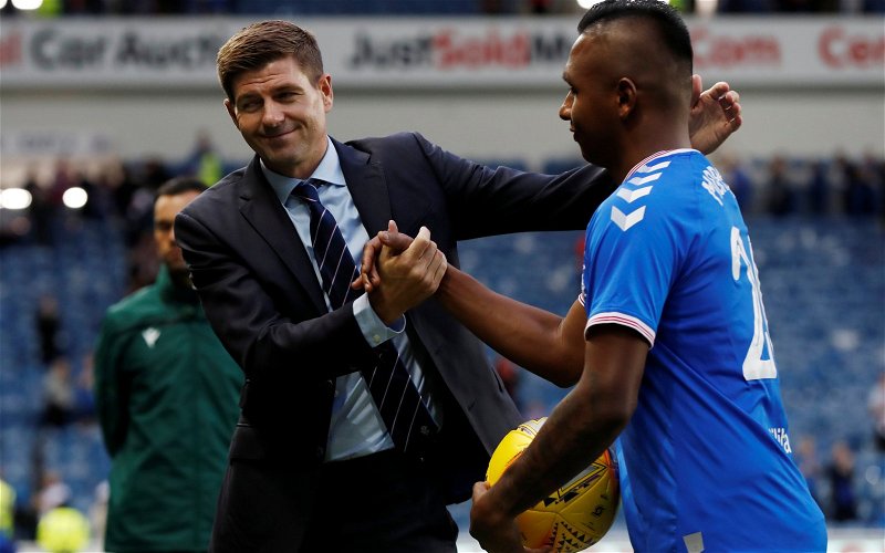 Image for Rangers: Peter Martin suggests Gers would like to see Alfredo Morelos depart this summer