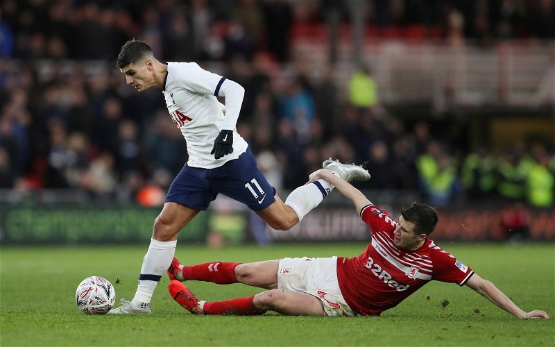Image for Tottenham Hotspur: Athletic journalist makes Erik Lamela claim