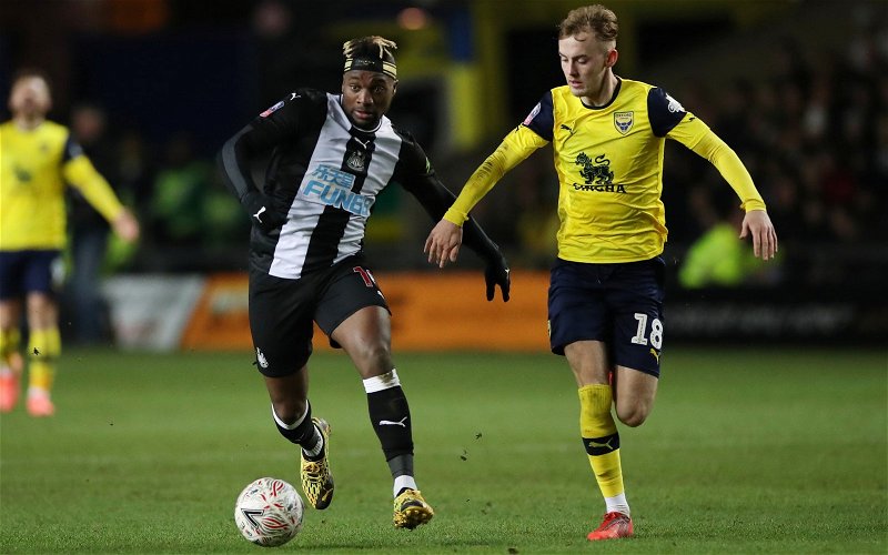 Image for Newcastle: Fans react to Saint-Maximin statistics